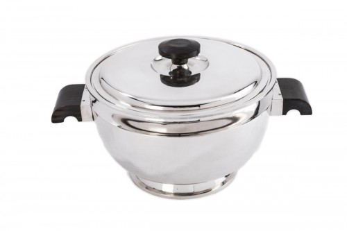 R.Miracol &amp; Cie - Soup tureen in sterling silver Art déco period