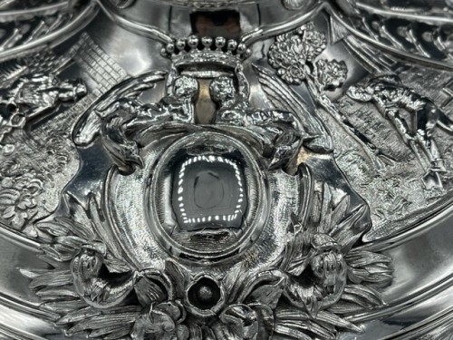 Orfèvre Durand - Légumier couvert en argent massif - Emmanuel Redon Silver Fine Art