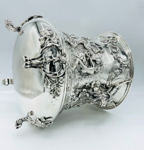 19th century - 19th century silver cooler