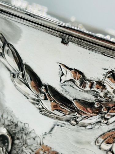Antiquités - 19th century silver cooler