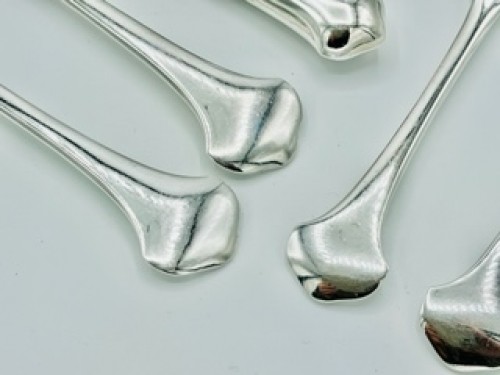 Jean E. Puiforcat Flatware in solid silver Hallmark Minerva - Art Déco