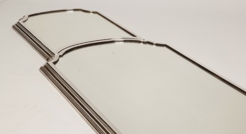 Lapparra - Surtout Table Mirror In Sterling Silver Twentieth - 