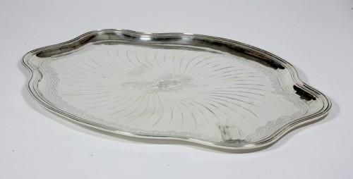 Antique Silver  - A. Aucoc - Sterling silver oval tray 19th century