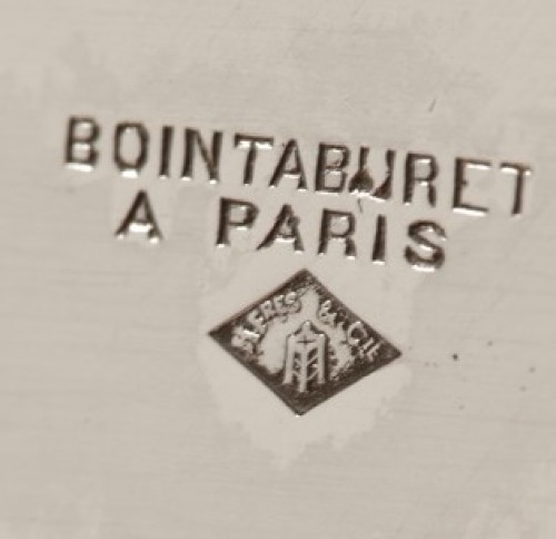Argenterie et Orfèvrerie  - Bointaburet – Centre de table en argent massif XIXe
