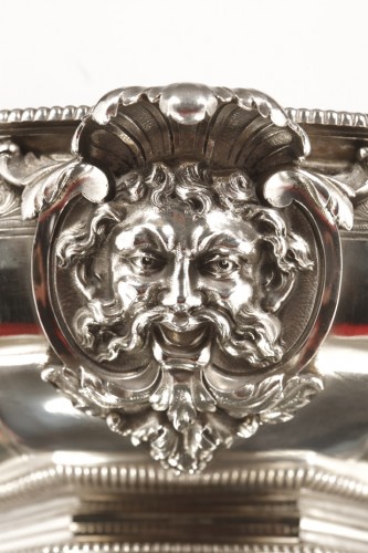 Napoléon III - Bointaburet - Centerpiece  solid silver  19th 