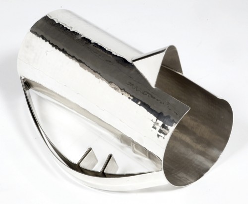 20th century - Carlo Scarpa - Pitcher in solid silver twentieth