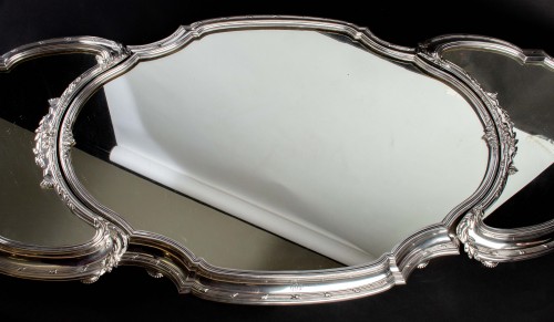 Tétard - Surtout de table en trois parties en argent massif fin XIXe - Emmanuel Redon Silver Fine Art