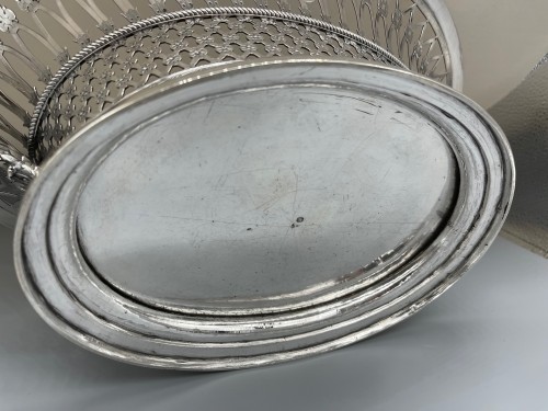 19th century - Sixt Simon Rion - Solid silver fruit basket, Charles X 1818/1838