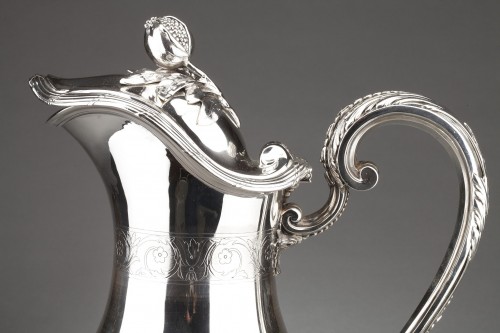 Antique Silver  - Very large silver ewer by Aucoc, Paris around 1900