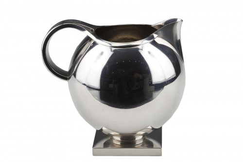Jean Tétard – Pichet en argent massif époque Art Déco