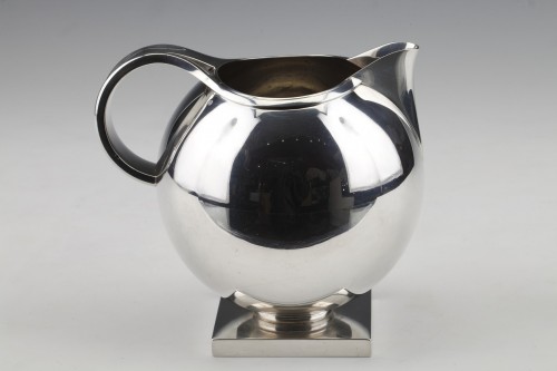 Jean Tétard - Pitcher in sterling silver Art Déco period - Art Déco