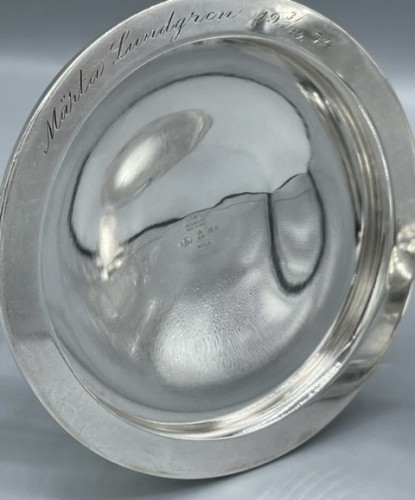 Antiquités - Holger Rasmussen - Pair Of Candelabra In Sterling Silver Two Light