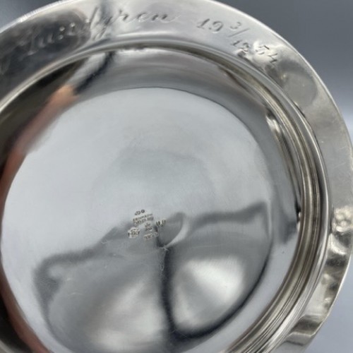 Antiquités - Holger Rasmussen - Paire de candélabres en argent massif deux lumières
