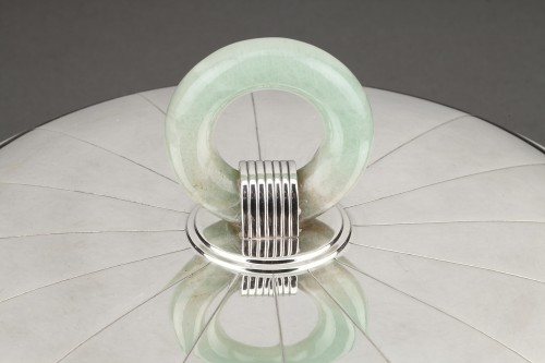 Antique Silver  - Jean Puiforcat - Art Déco Covered vegetable dish in sterling silver