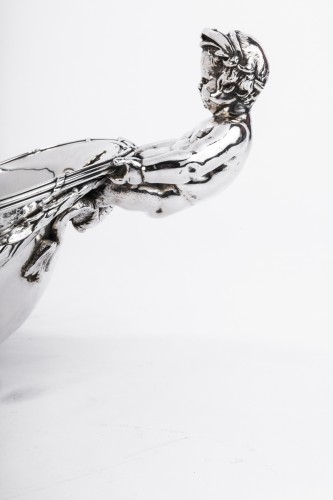 Antique Silver  - Oval silver planter by Émile Froment-Meurice, Paris, circa 1880
