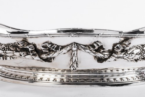 Oval silver planter by Émile Froment-Meurice, Paris, circa 1880 - 