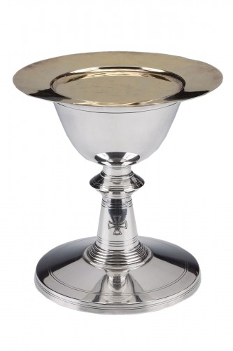 Boin Taburet - Calice en argent et vermeil époque Art Deco