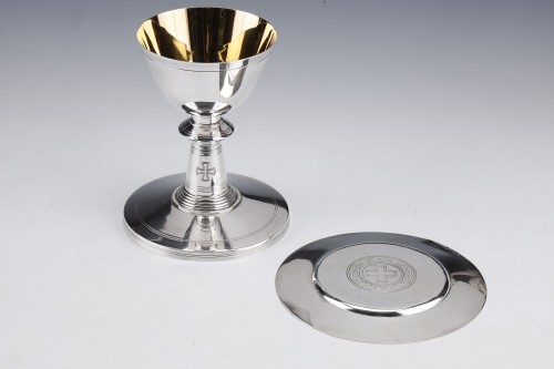 Boin Taburet - Calice en argent et vermeil époque Art Deco - Art Déco