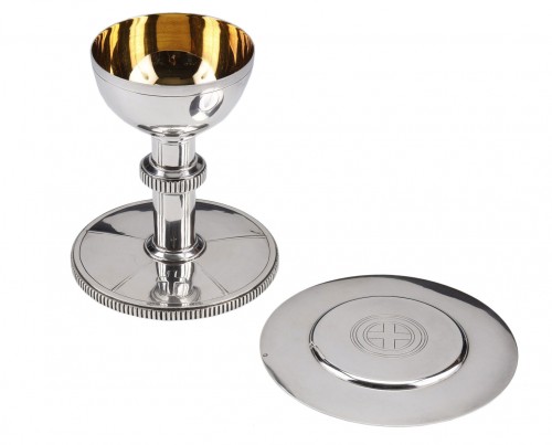 Boin Taburet - Calice en argent et vermeil époque Art Deco
