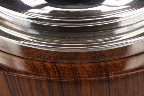 Antiquités - Gustave KELLER - Vase en argent massif