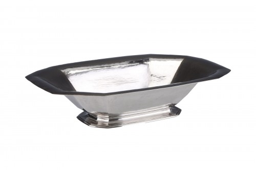 Henin - Centerpiece in solid silver  Art Deco period