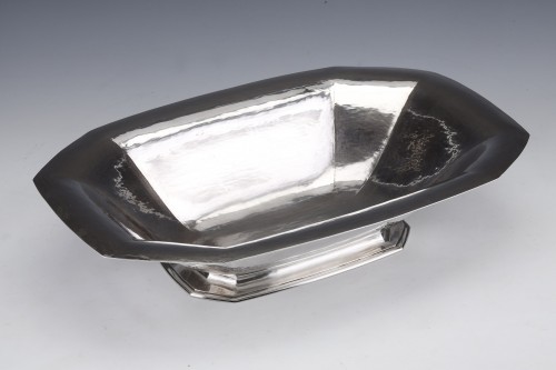 HENIN - Centerpiece in solid silver ART DECO period - silverware & tableware Style Art Déco