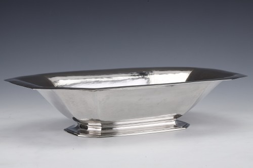 silverware & tableware  - Henin - Centerpiece in solid silver  Art Deco period