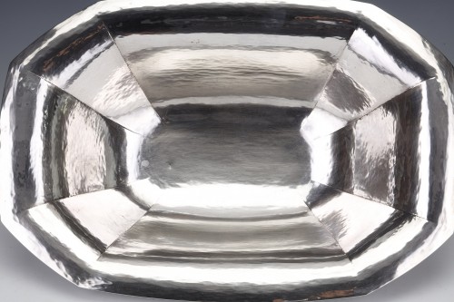 HENIN - Centre de table en argent massif époque ART DECO - Art Déco