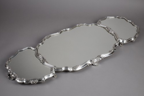 Boin Taburet - Surtout de table en trois parties - XIXè - Emmanuel Redon Silver Fine Art