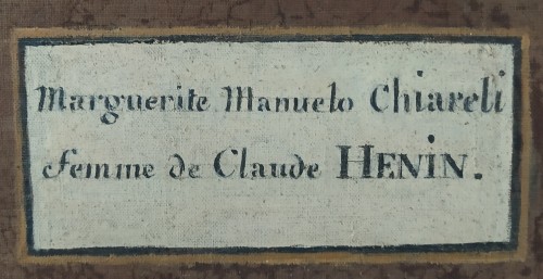 Portrait of Madame Marguerite Manuelo Chiareli, wife of Claude Hénin - 