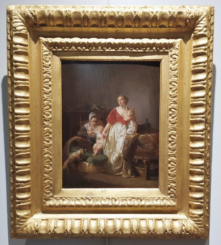 Jean-Baptiste Mallet (1759-1935) - L'Enfance heureuse - Galerie Eric Beaumont