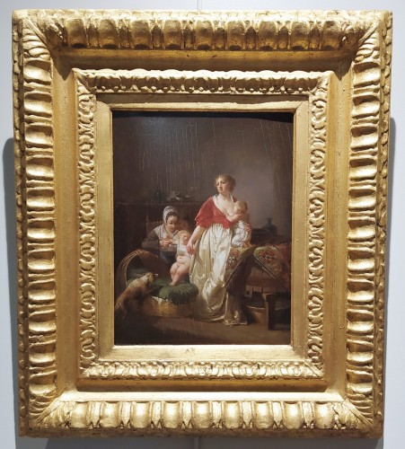 Jean-Baptiste Mallet (1759-1835) - L'Enfance heureuse - Galerie Eric Beaumont