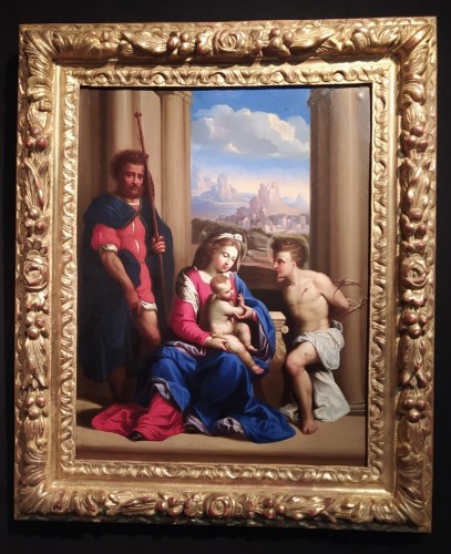 <= 16th century - Giuseppe Mazzuoli, dit « il Bastarollo » -  Madonna and Child