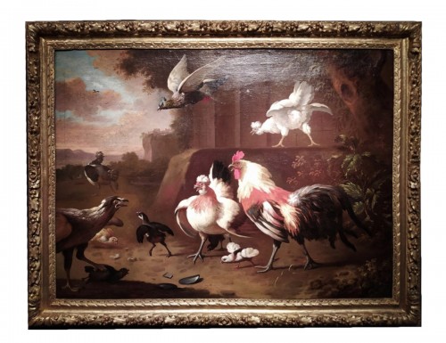 Farmyard Scene - Melchior Hondecoeter (1636 -1695)