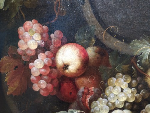 Tableaux et dessins Tableaux XVIIe siècle - Nature morte aux fruits - Attribué à Joris van Son (1623-1667)