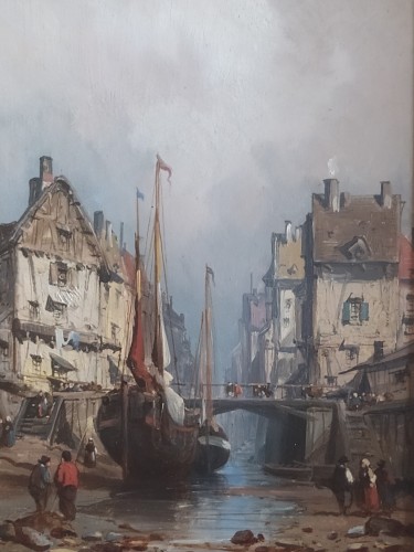 Paintings & Drawings  - Views of Normandy - French School of the19th Century