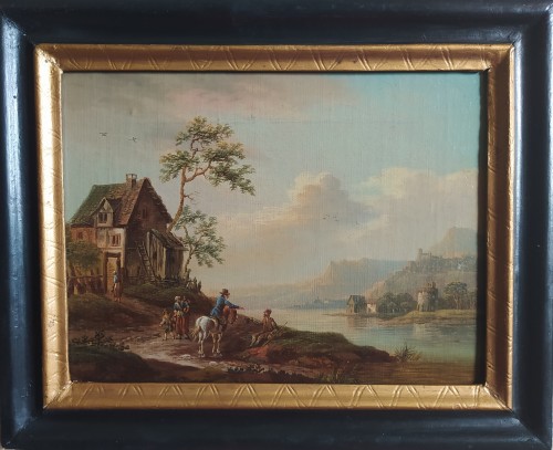 Animated Landscapes - French School of the18th Century - 