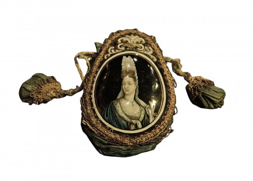 A Louis XIV enamel Purse by Laudin