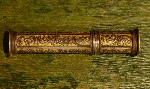 A Louis XV iron sealing-wax case - 