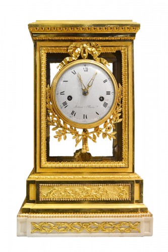 A fine Louis XVI ormolu Mantel Clock