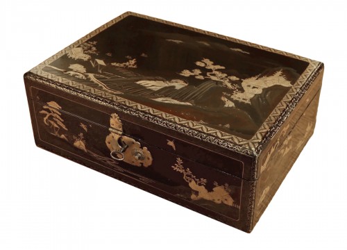 A  Japanese lacquer box