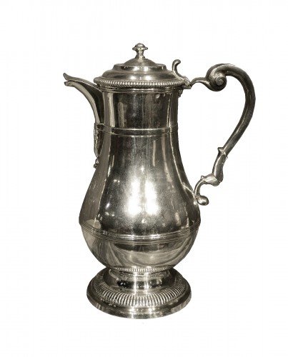 A Louis XV silver ewer by Bertin Merger, Paris 1725