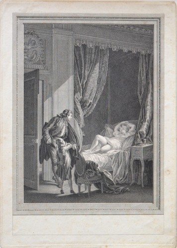 Engravings & Prints  - « Les quatre heures du jour » after Pierre Antoine Baudoin (1723-1769)