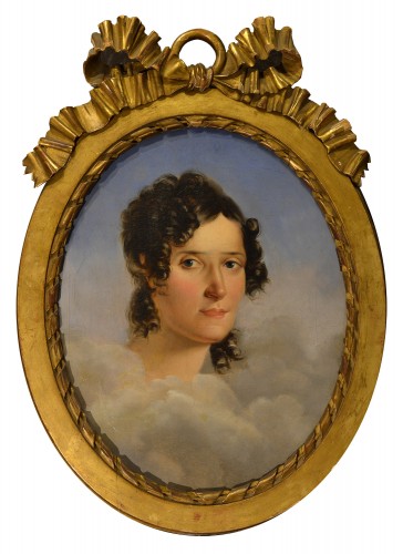 Portrait de femme d'époque Romantique