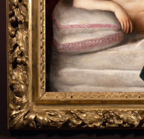 XVIe siècle et avant - Jupiter & Antiope -  Atelier de Dirk de Quade van Ravesteyn (1565-1620)