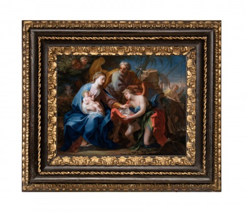 The Flight into Egypt - Gregorio de Ferrari (1647-1726) and workshop