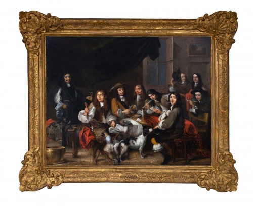 La partie de cartes - Jacob Duck (1600-1667) et atelier