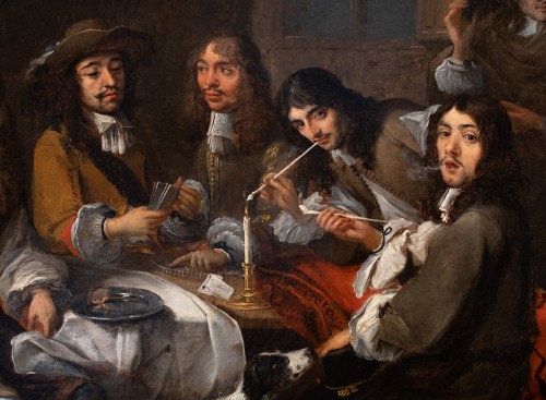 Paintings & Drawings  - The card game - Jacob Duck (1600-1667) and workshop