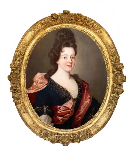 Portrait of the Duchesse d&#039;Humières, workshop of François de Troy 17th century