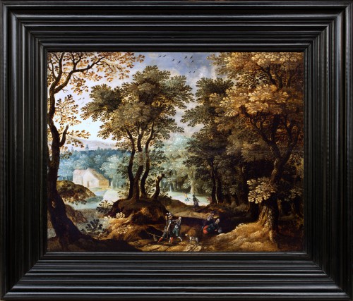 Willem van den Bundel (1575–1655) - L’embuscade dans un paysage sylvestre